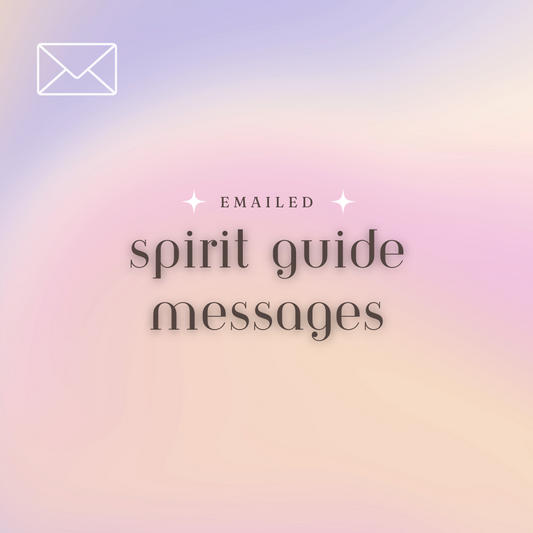 spirit guide reading (emailed)