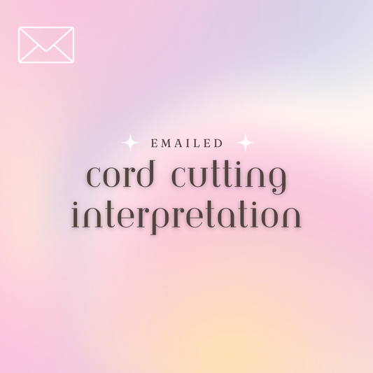 cord cutting interpretation (emailed reading)